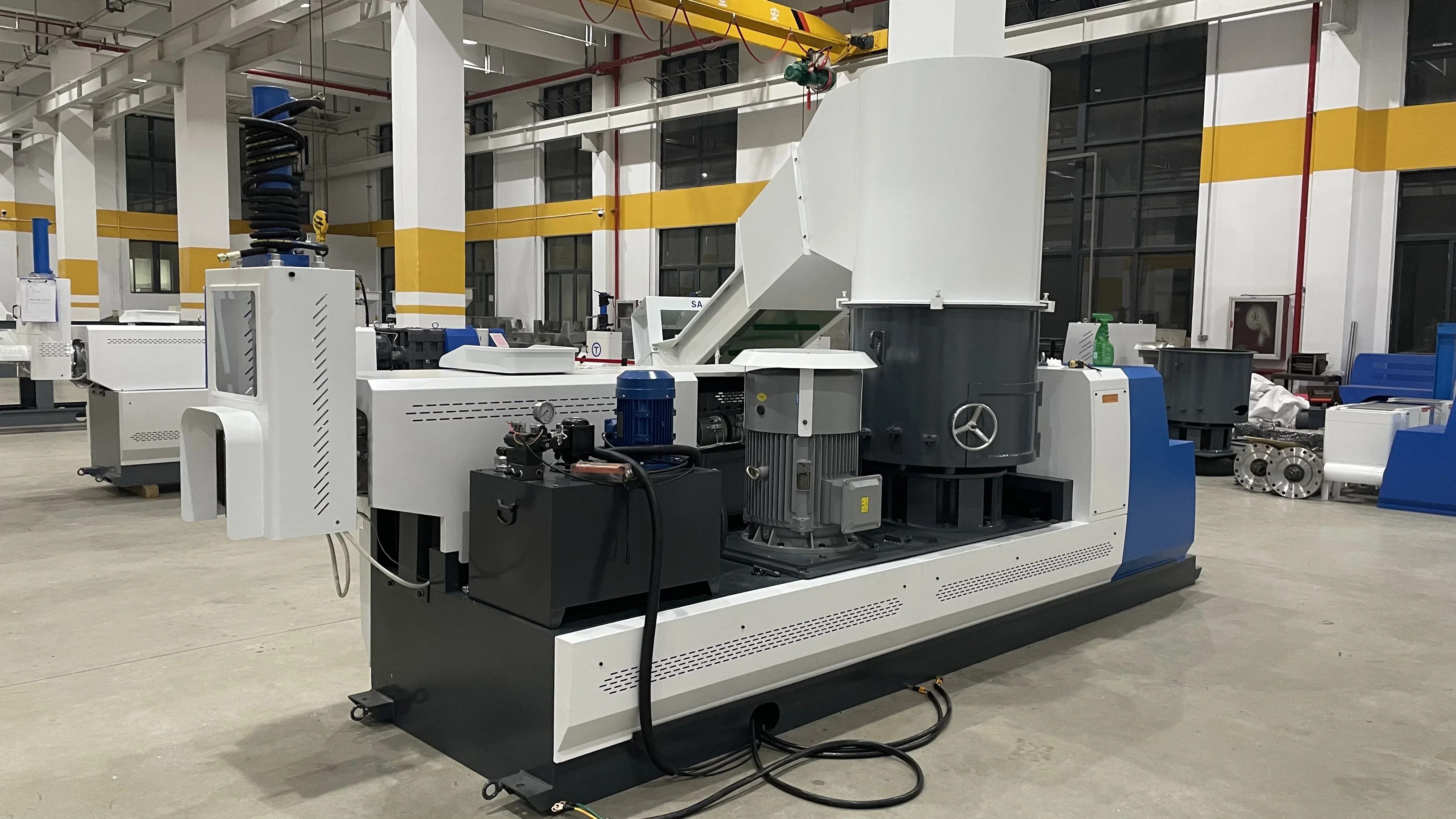 PP PE HDPE LDPE LLDPE Пластиковый гранулятор Машина для производства пеллет
