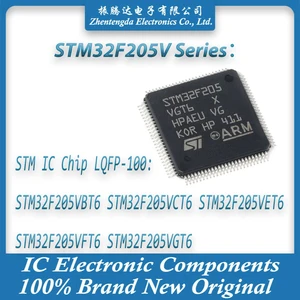 STM32F205VBT6 STM32F205VCT6 STM32F205VET6 STM32F205VFT6 STM32F205VGT6 STM32F205V STM32F205 STM32F STM32 STM IC MCU Chip LQFP-100