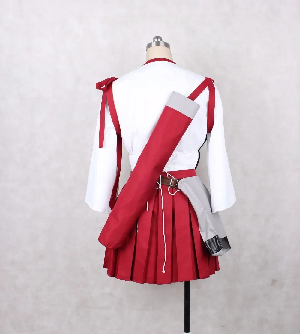 Фото Kancolle Akagi платье косплей Kantai коллекция Akagi косплей костюм на заказ любой размер №5