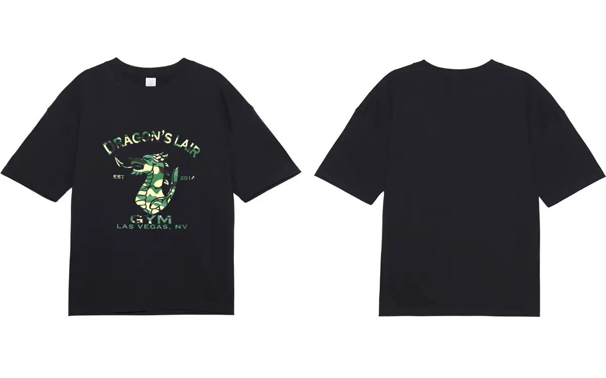 Мужская футболка G Lewis DRAGONS LAIR из хлопка