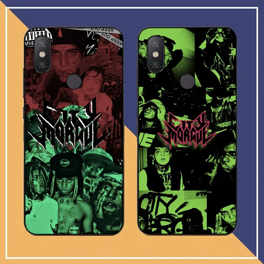 Чехол для телефона C-City M-Morgue Zillakami Redmi Note 4 X 5 A 6 7 8 T 9 9S 10 11 11S 11Epro Poco M3 pro