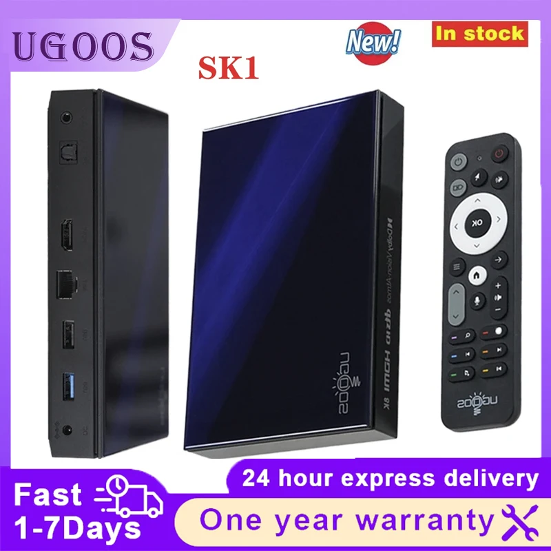 Телеприставка Ugoos Sk1 Amlogic s928xk Android 11 0 Wi-Fi 6 BT5.2 1000M