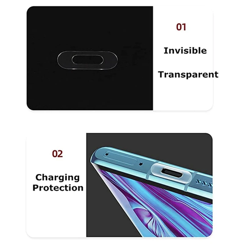 Защитная наклейка для разъема зарядки от царапин для iPhone Samsung S22 Xiaomi Apple Type-C IOS Micro-USB Protector.