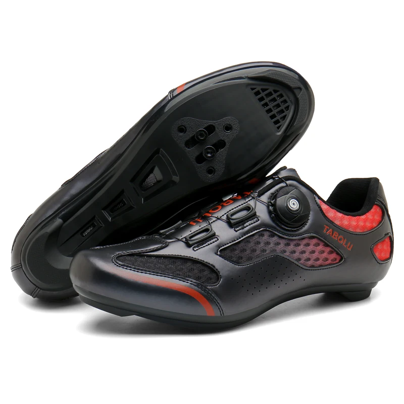 

Summer Unisex Self Lock Road Cycling Training Shoes Breathable BOA Bike Sneakers Professional SPD Bicycle Riding Shoes 36-47