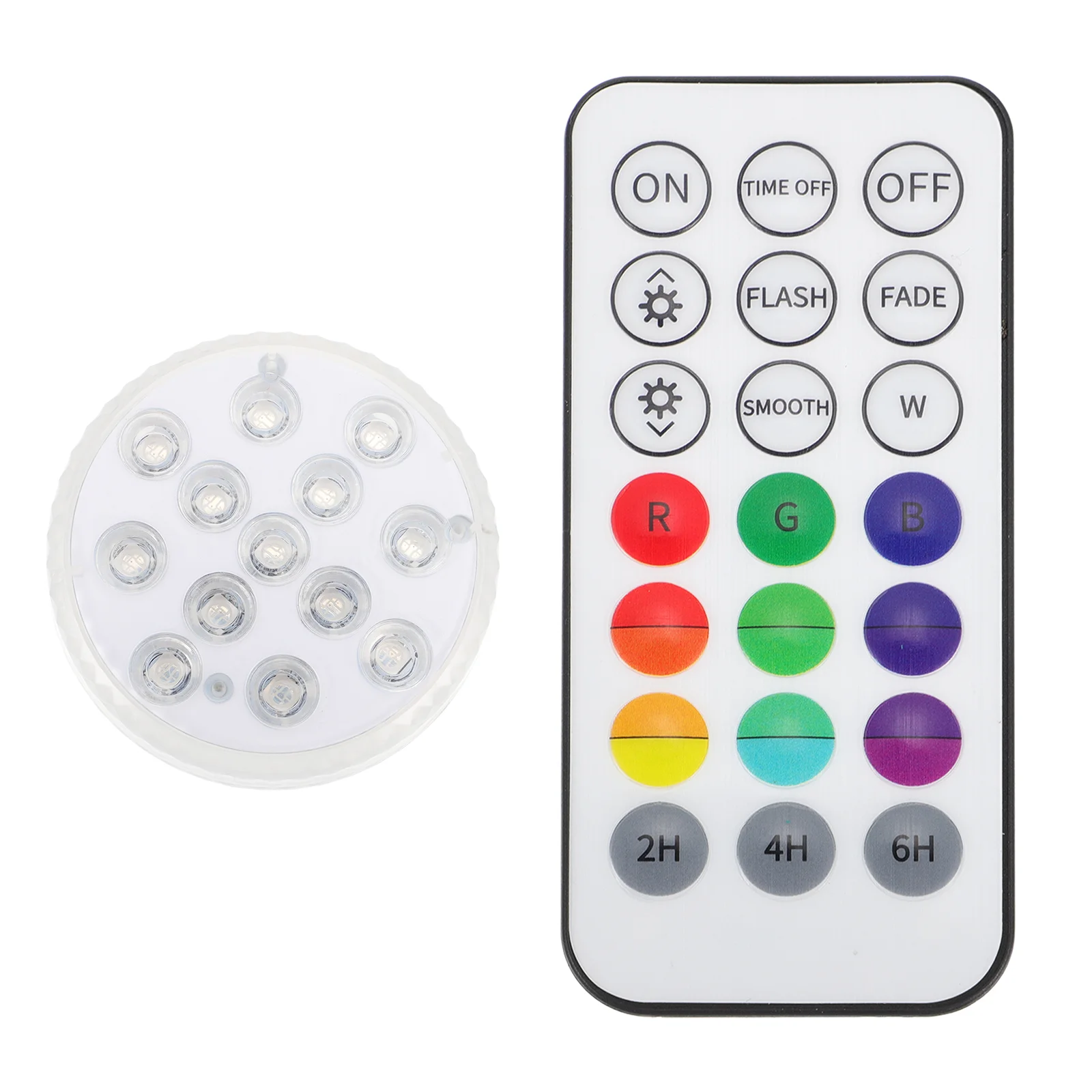 

1 Set Submersible LED Pool Lights Underwater Pond Lights LED Light with Remoter