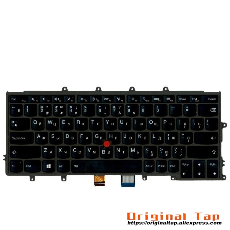 RU русская клавиатура с подсветкой для Lenovo Thinkpad X230s X240 X240s X250 X260 04X0200 01AV523 01AV563 04X0238