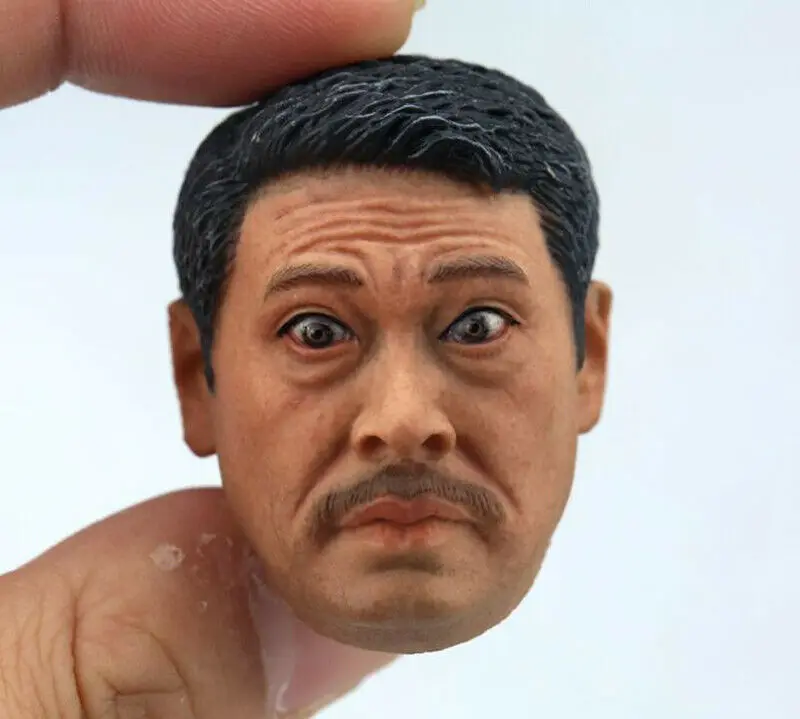 

1/6th men's Man headsculpt Head Carving Model For 12" male Action figure doll