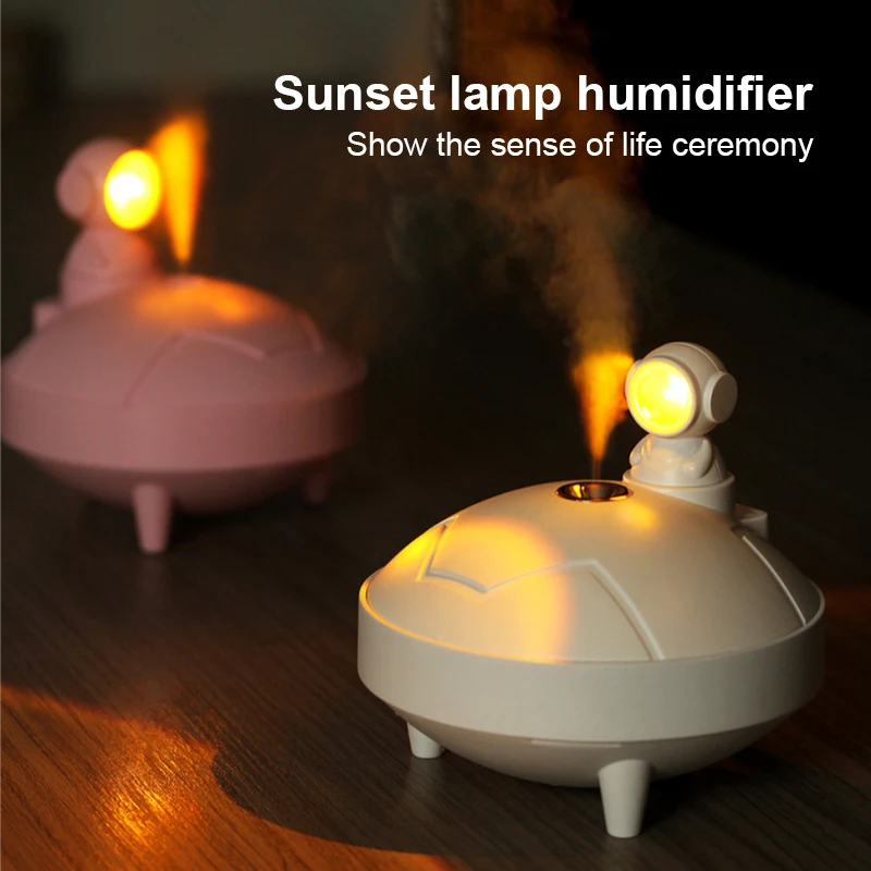 

Desktop Decor Lamp Projectors Touch Control Lamp Humidifier Astronaut Night Light Decoration Home Bedroom Led Lamp