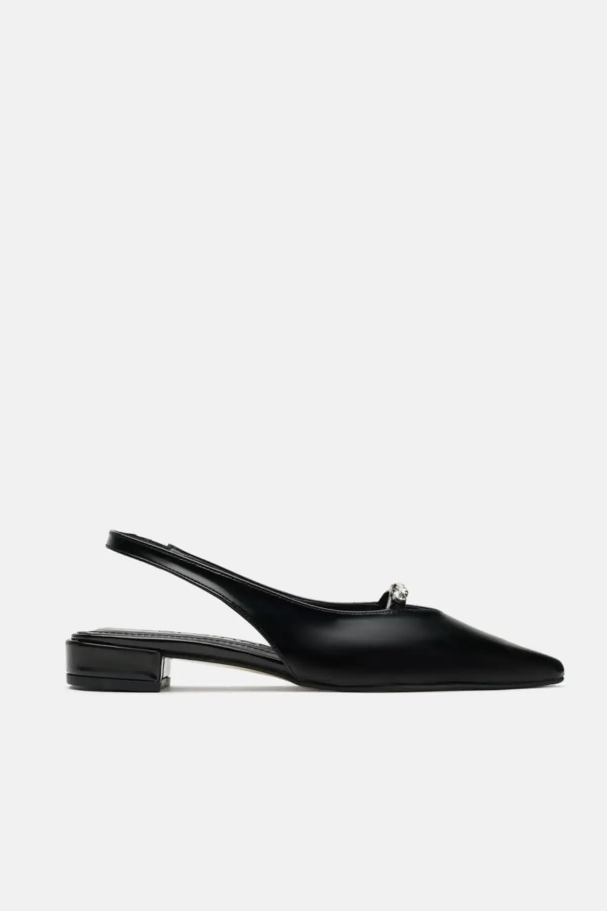 

Women Flats Shoes Loma Pointed Toe Stone Patent Leather Fashion Flats For Ladies Casual Shoes Elegant Flat Summer Footwear