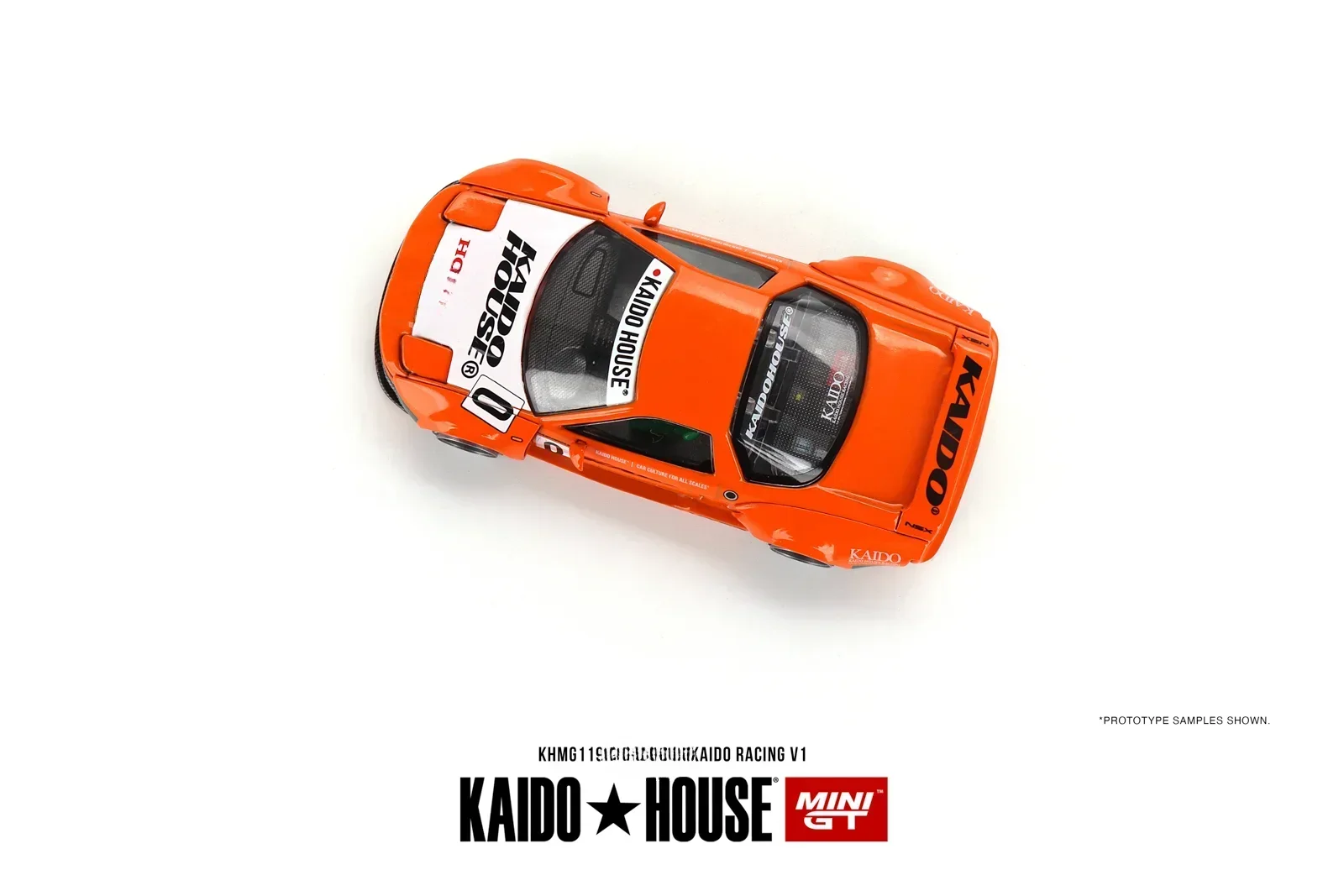 Литая под давлением модель автомобиля Kaido House MINIGT 1:64 NSX Racing V1