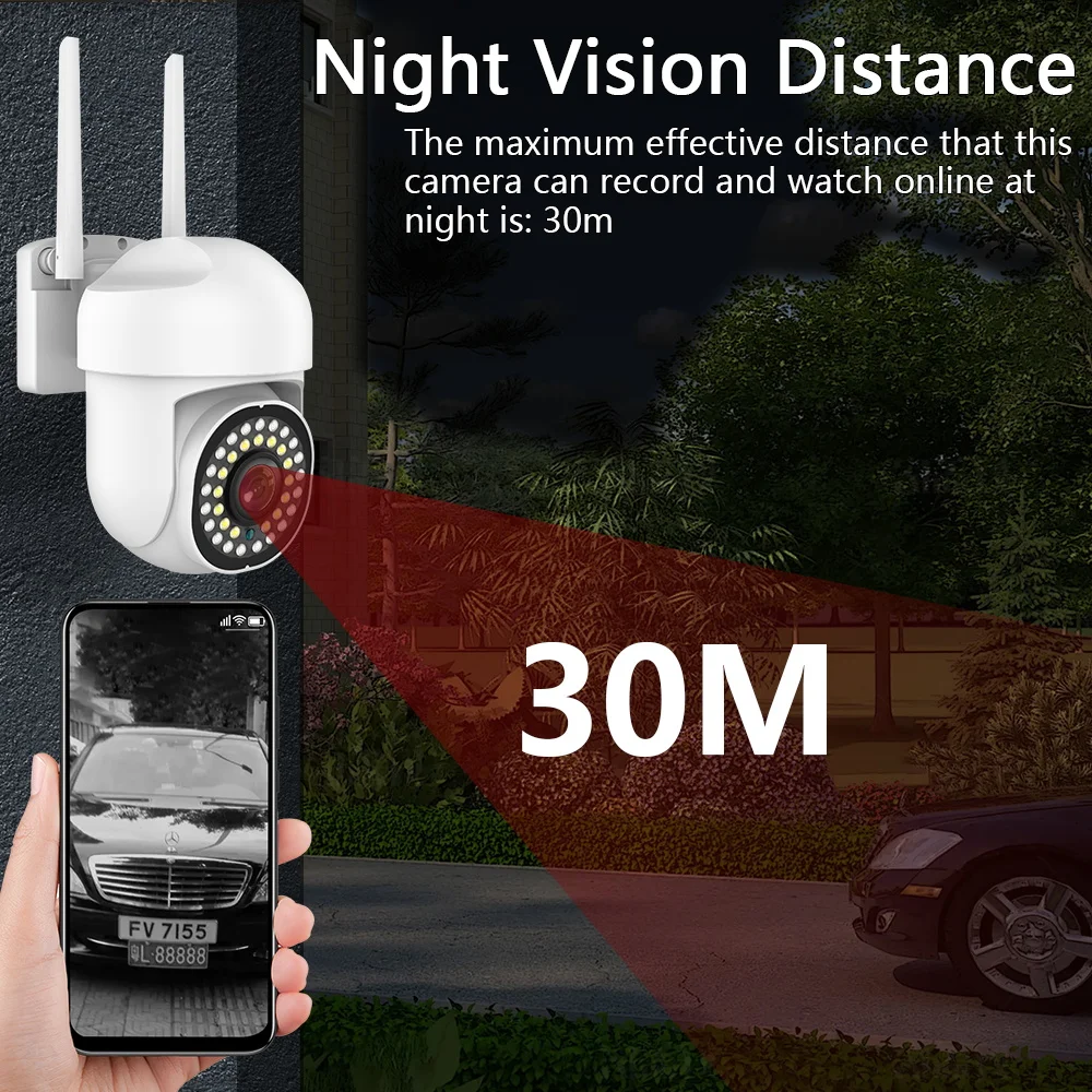 Yoosee Wi-Fi PTZ-камера наружная Водонепроницаемая беспроводная камера