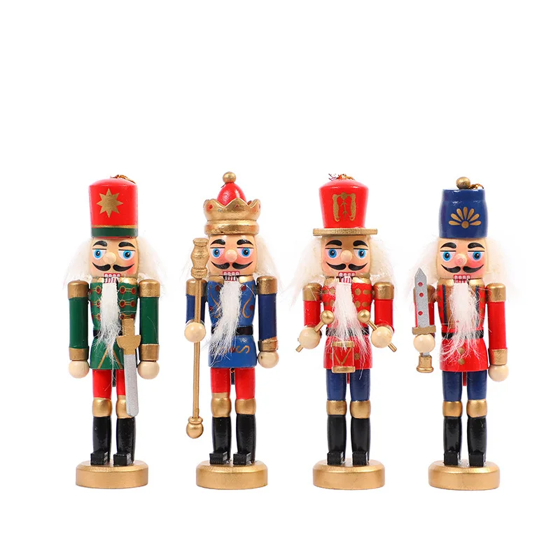 

Новогоднее украшение с надписью "Merry Christmas", детский деревянный подвесной гайковёр, 1 шт., 12 см, рождественские украшения для дома