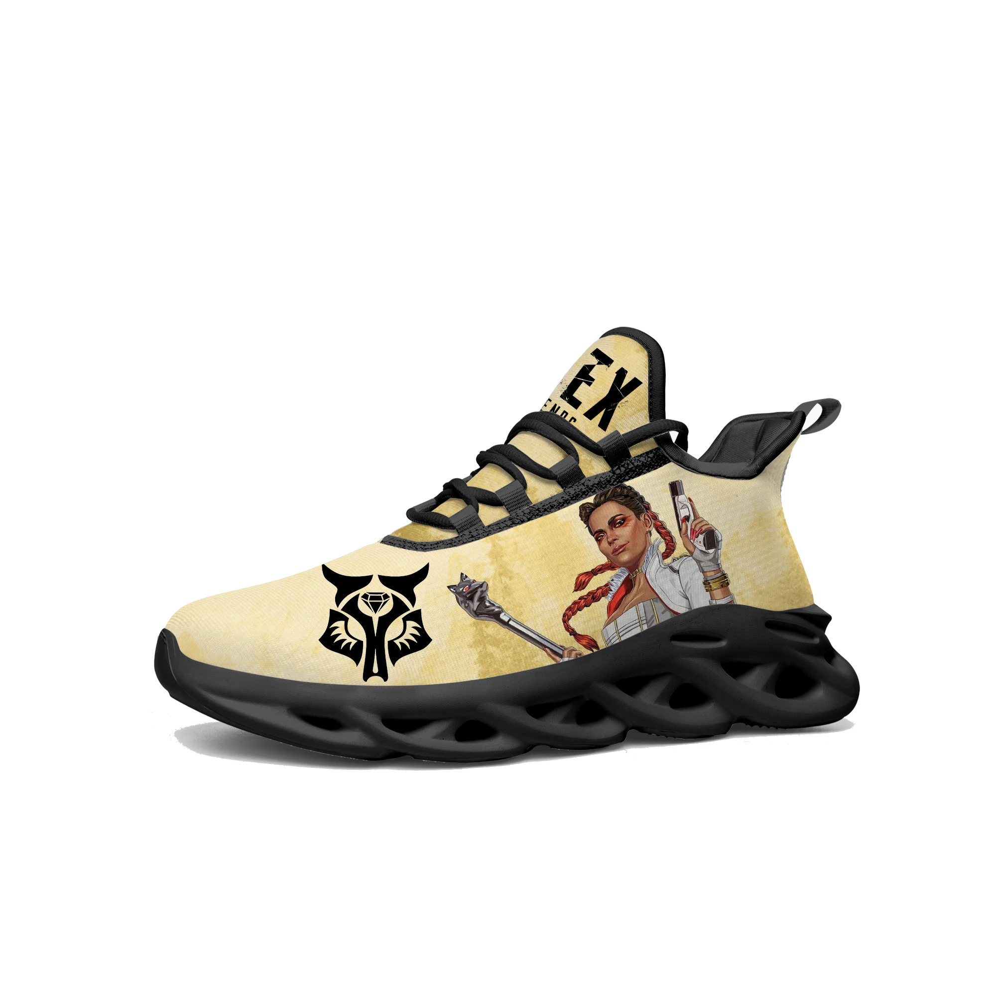 

Apex Legends Loba Flats Sneakers Cartoon Game Mens Womens Teenager Sports Running Shoes High Quality Tailor Made Lace Up Shoes