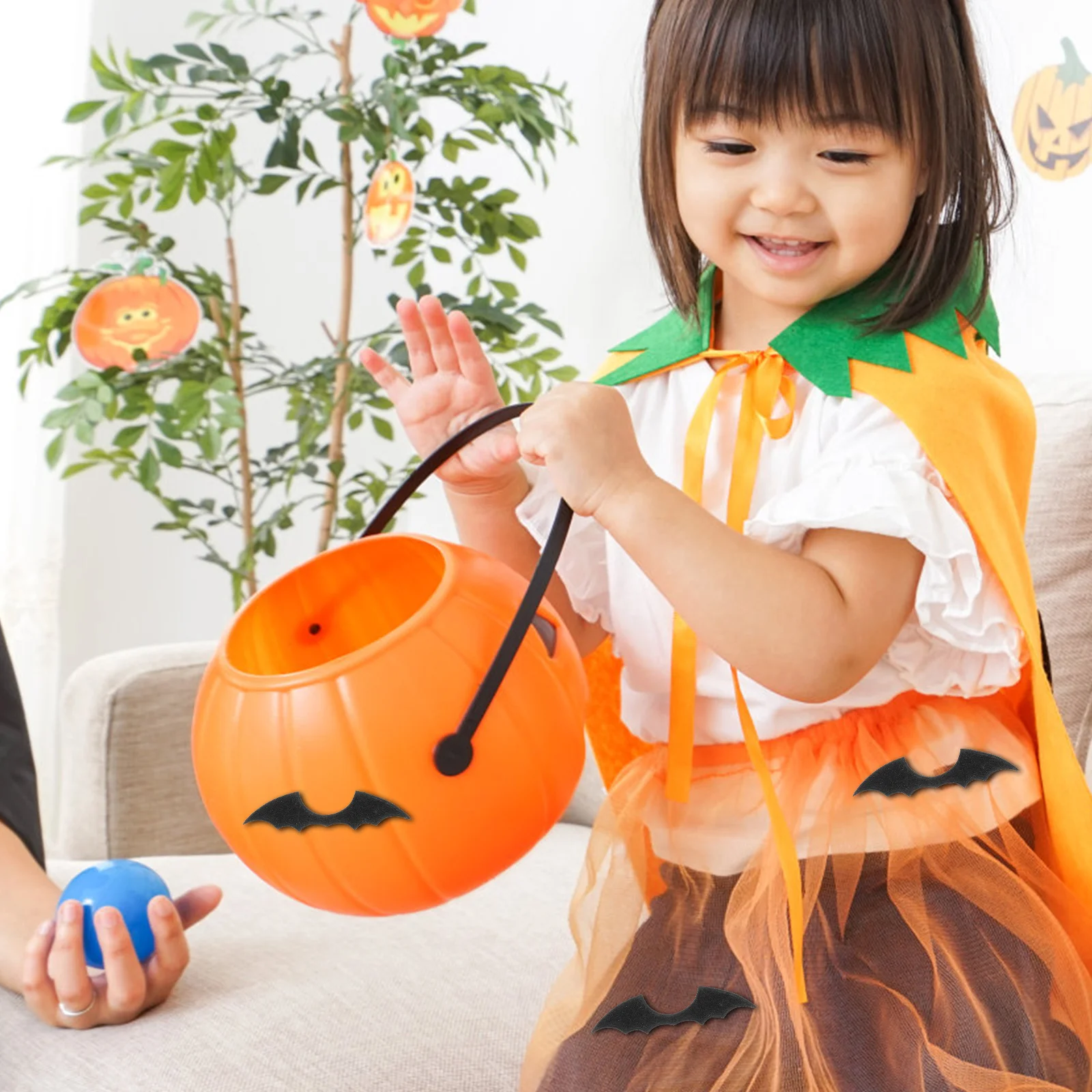 50 шт. Хэллоуин крылья летучая мышь поделки для DIY декоративный материал ткань