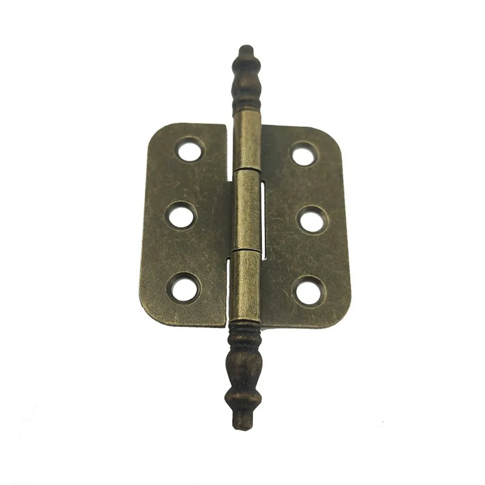 

High Quality Hinge Antique Bronze 6 Holes For Vintage Wooden Box Toolbox Cabinet Cupboard Hardware Accessories