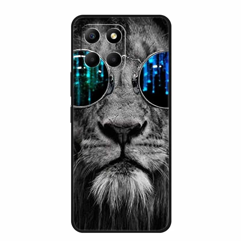Фото Чехол для Honor X8b HonorX8b X 8 b Coque Противоударный черный силиконовый мягкий чехол для телефона Honor X6b Play 9A X5b Plus №4