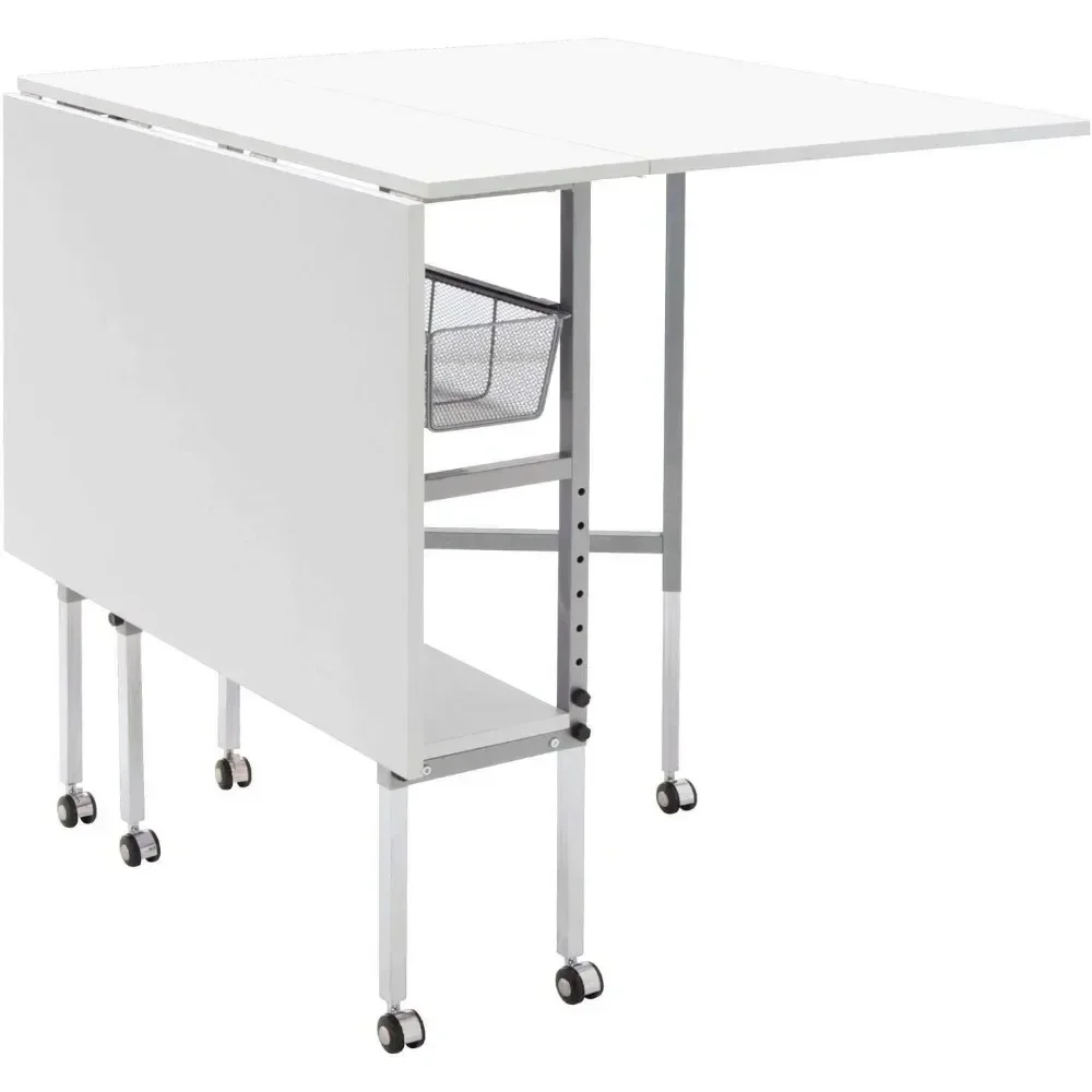Стол для хобби и резки Sew Ready — белый стол шириной 58 75 дюйма x 36 5 с 2 сетчатыми