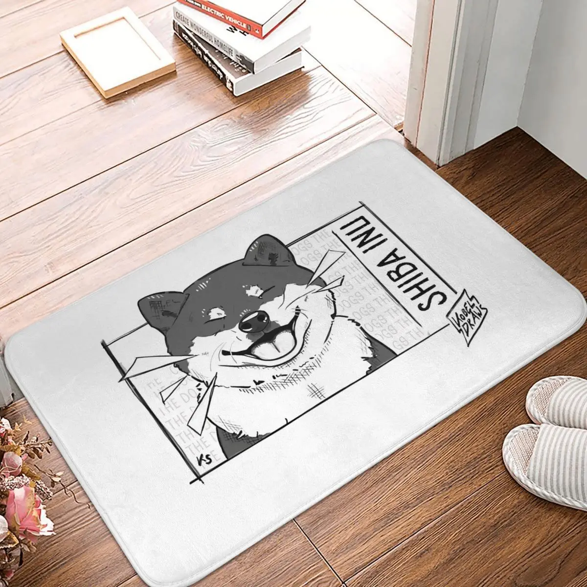 

Нескользящий Придверный коврик с рисунком для ванной, спальни