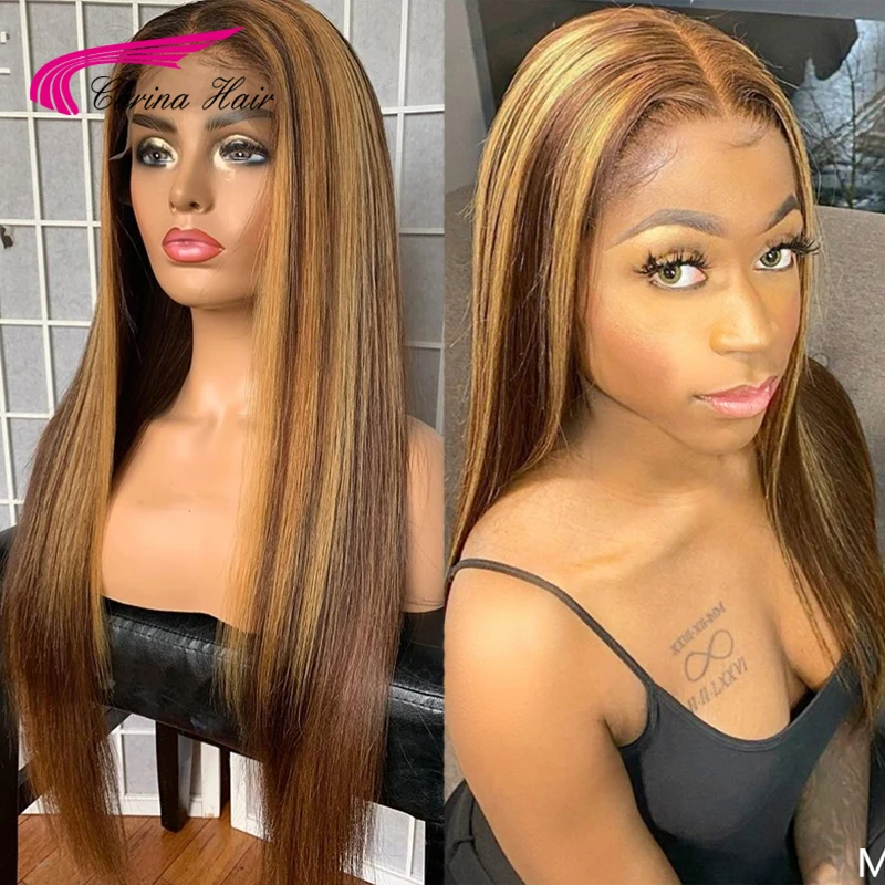 Хайлайтер #4/27 блонд цветные человеческие волосы кружевная часть продвижение