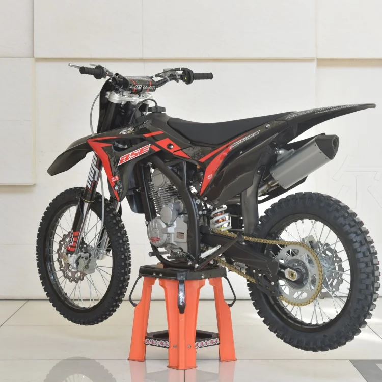 Фото Легкий внедорожный мотоцикл YX250CC с 4-тактным двигателем воздушного охлаждения, вертикальным одноцилиндровым блоком, кикстартером, для кросс-кантри и бездорожья №5