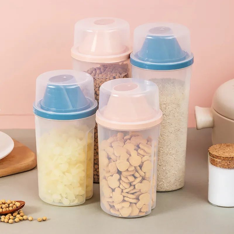 Ведро для хранения кукурузной муки бытовой 1/1.5 л многофункциональное