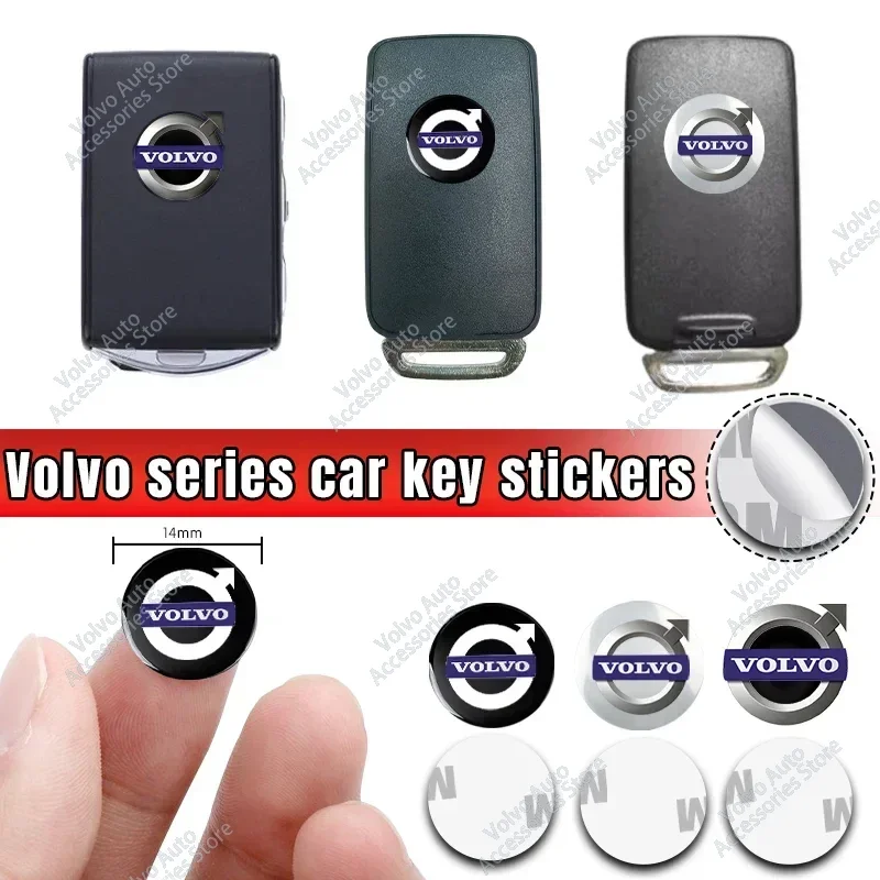 Эмблема 14 мм для Volvo AWD C30 C70 S40 S60 S80 S90 T6 V40 V50 V60 V70 V90 XC40 XC60 XC70 XC90 T5 T8