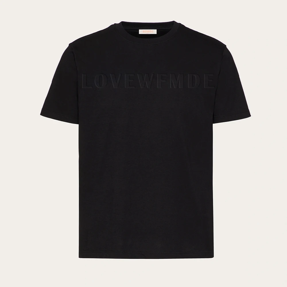 

22SS New Men's Black T-Shirt #wfmd6099