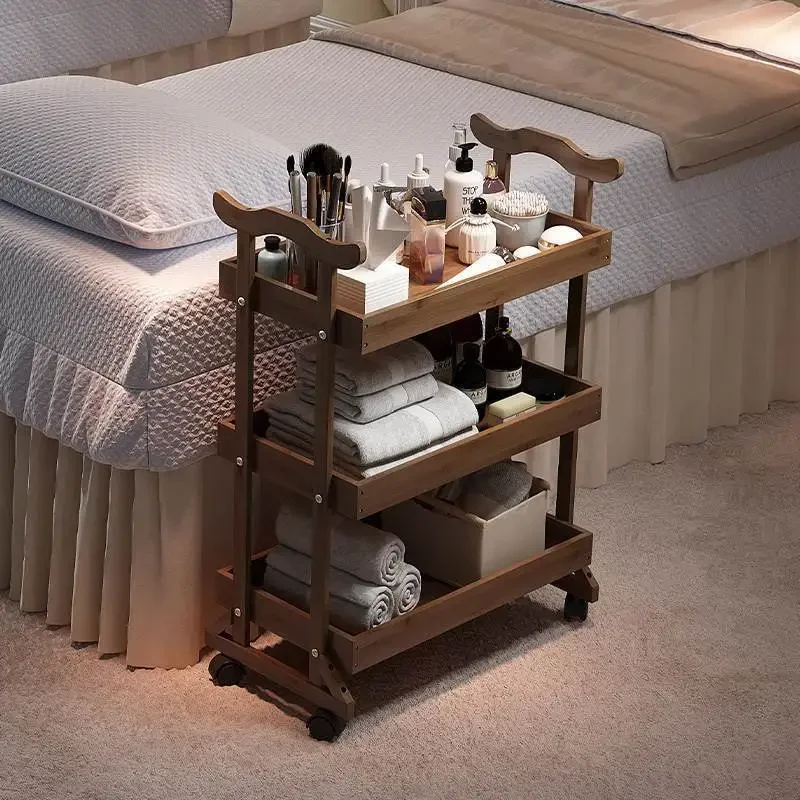 Маникюрная тележка для салона красоты Парикмахерская косметики роликовый