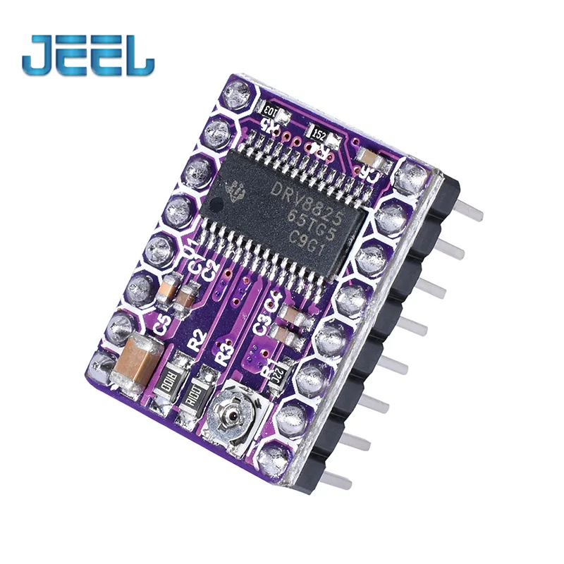 

Запчасти для 3D-принтера Reprap A4988/8825, модуль шагового двигателя с радиатором DRV8825, совместимый с Ramps 1,4