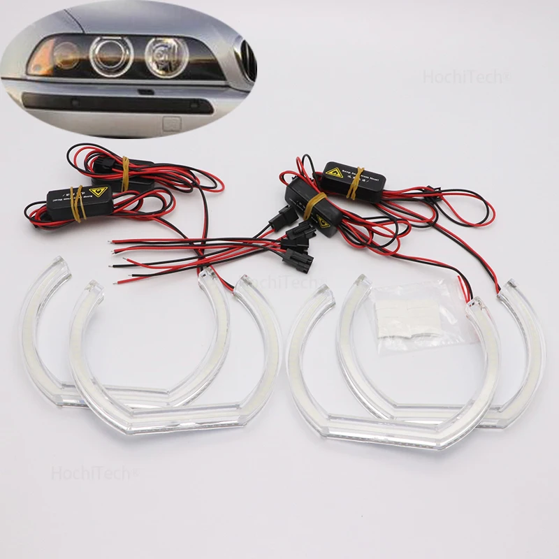 

Для BMW 5 серии E39 OEM 2001 2002 2003 Отличный стиль DTM M4 Ультра яркие светодиодные кольца «ангельские глазки» DRL Аксессуары для модернизации