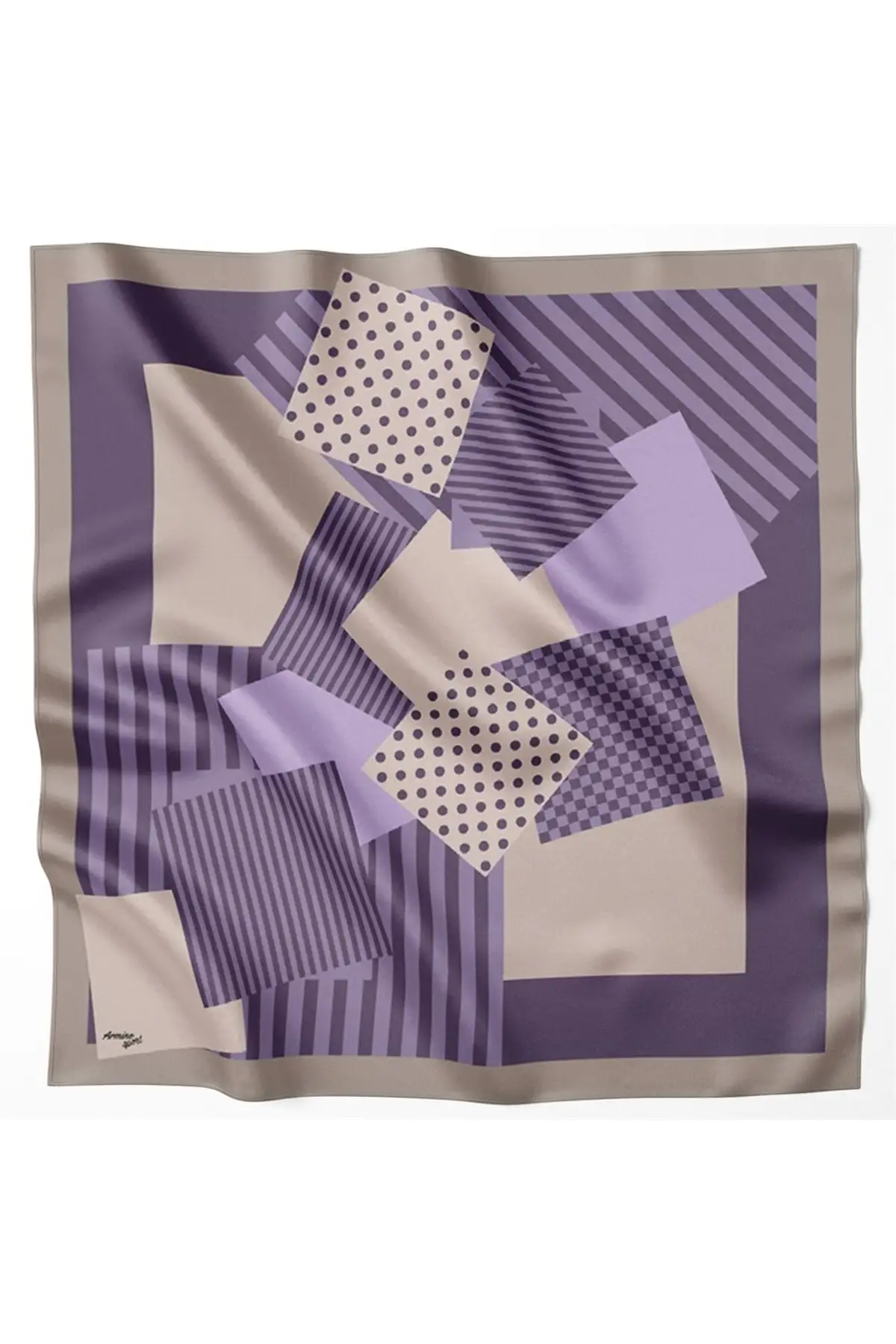 

Sport Scarf-3064p-01 Tivil 90 x полиэстер, многоцветная цифровая печать, квадратная фотография