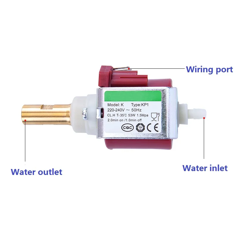 Маслостойкий кислотостойкий и щелочной медная трубка KP1 53 Вт электромагнитный