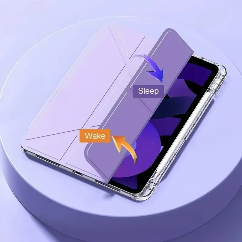 Фото Чехол для Xiaomi Redmi Pad 2 Pro с отсеком для стилуса, 12.1 дюйма, 2025, магнитная складная подставка, чехол-накладка для Xiaomi POCO Pad M1 12.1 дюйма №2