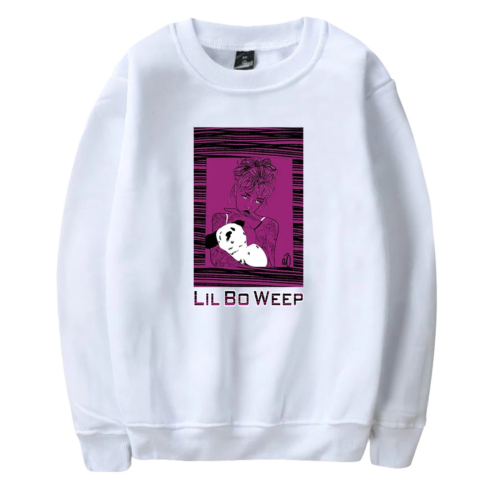 

Свитшот Lil Bo Weep Merch с круглым вырезом и длинным рукавом, мужская и женская верхняя одежда, поп-певец, одежда унисекс для отдыха и спокойствия, 2022