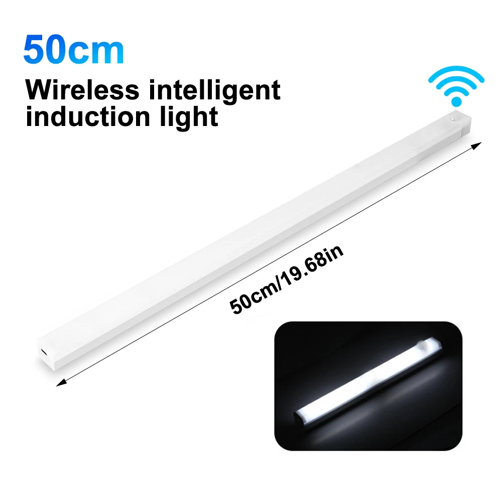 

Интерьер автомобиля, лампа-полоса для фургона, автобуса, автофургона, с зарядным устройством типа C, светодиодная подсветка багажного отделения, беспроводная лампа с датчиком движения