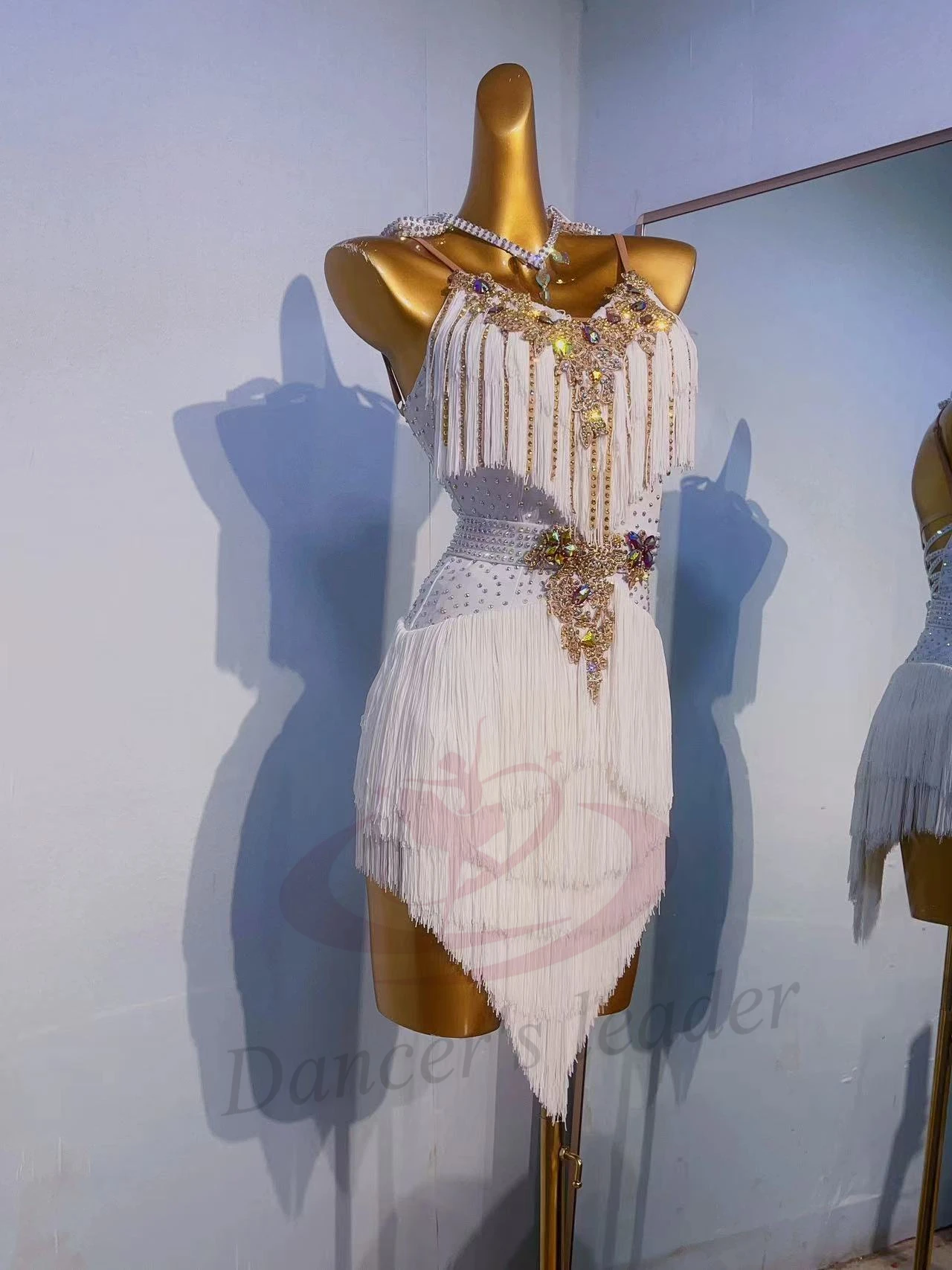 Женское платье для латиноамериканских танцев профессиональная сценическая