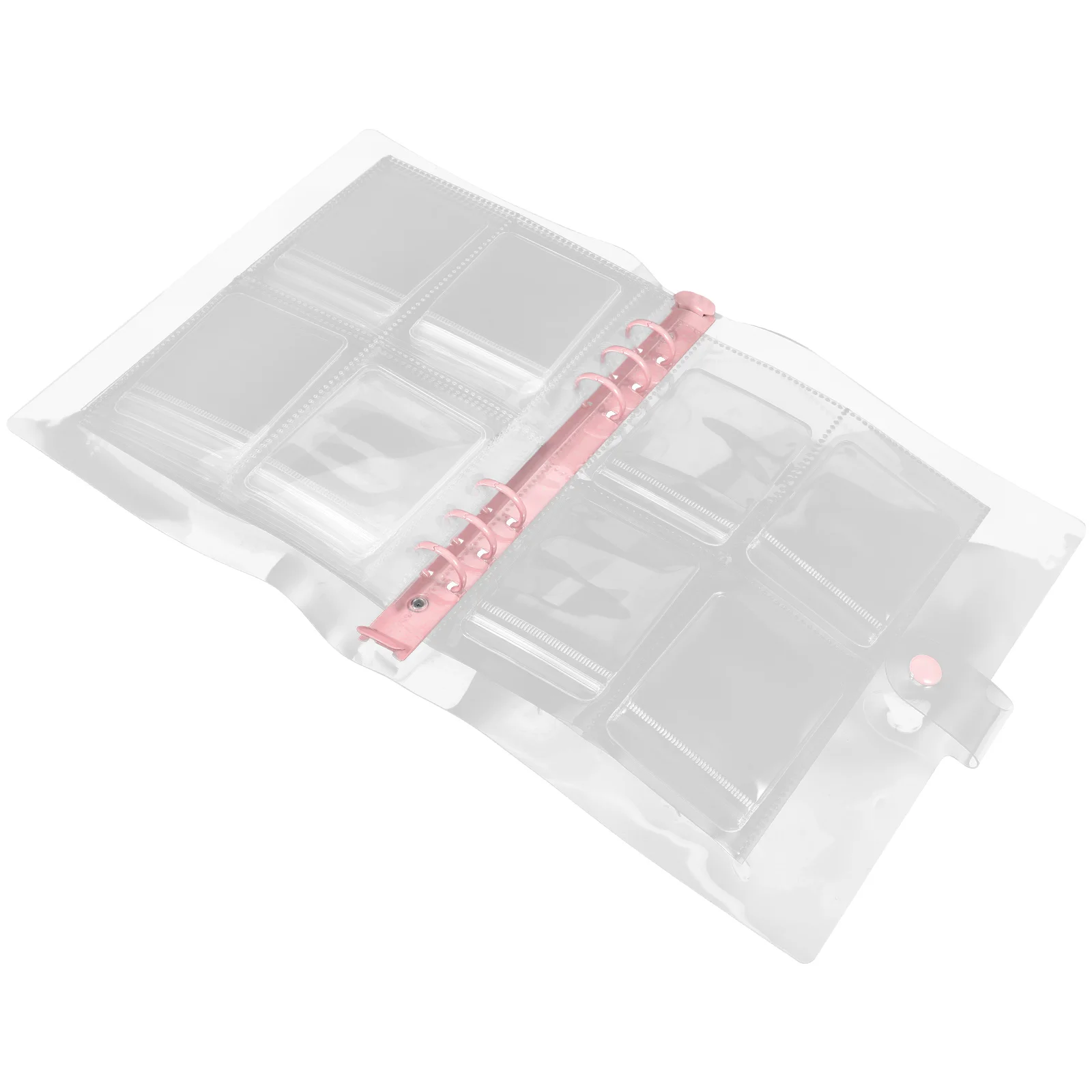 

Ear Rings Jewelry Storage Books Anti-oxidation Organizer Pvc Transparent Clear Travel Earrings Bag Necklace