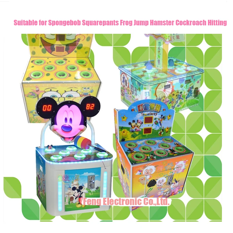 Молоток из губки Губка Боб Квадратные Штаны лягушка прыгающий хомяк тараканы