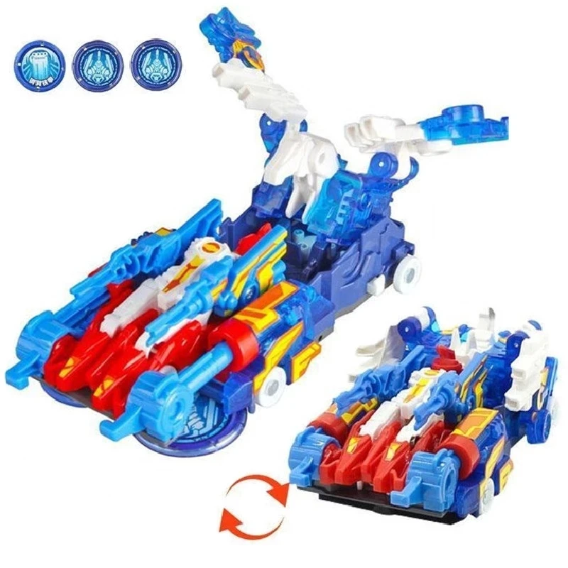 

Screecheres Capture Game Burst Speed Deformation Car Action Figures Capture Wafer 360 Rotate Transformation Cars Toys for Boys