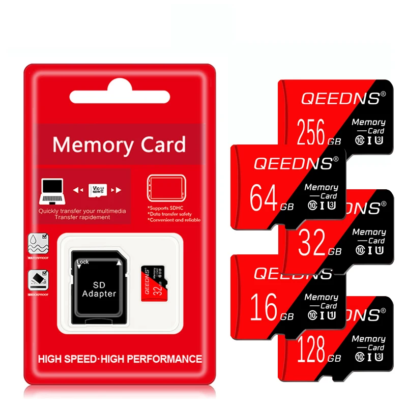 

Original Mini SD Card 8GB16GB 32GB 64GB 128GB Real Capacity Memory Card Class10 256GB TF Card Micro tf sd card Flash memory card