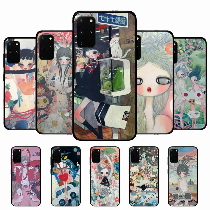 

Aya Takano Phone Case For Samsung S 9 10 20 21 22 23 30 23plus lite Ultra FE S10lite Fundas