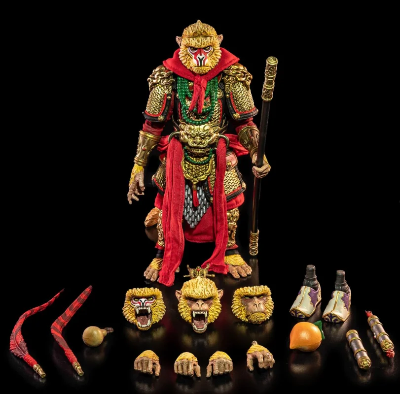 Фото Four Knights Studio масштаб 1/12 мифический легион агент Xie Bo Sun WuKong Jacob Shadow 7 дюймов аниме фигурка модель игрушки №3