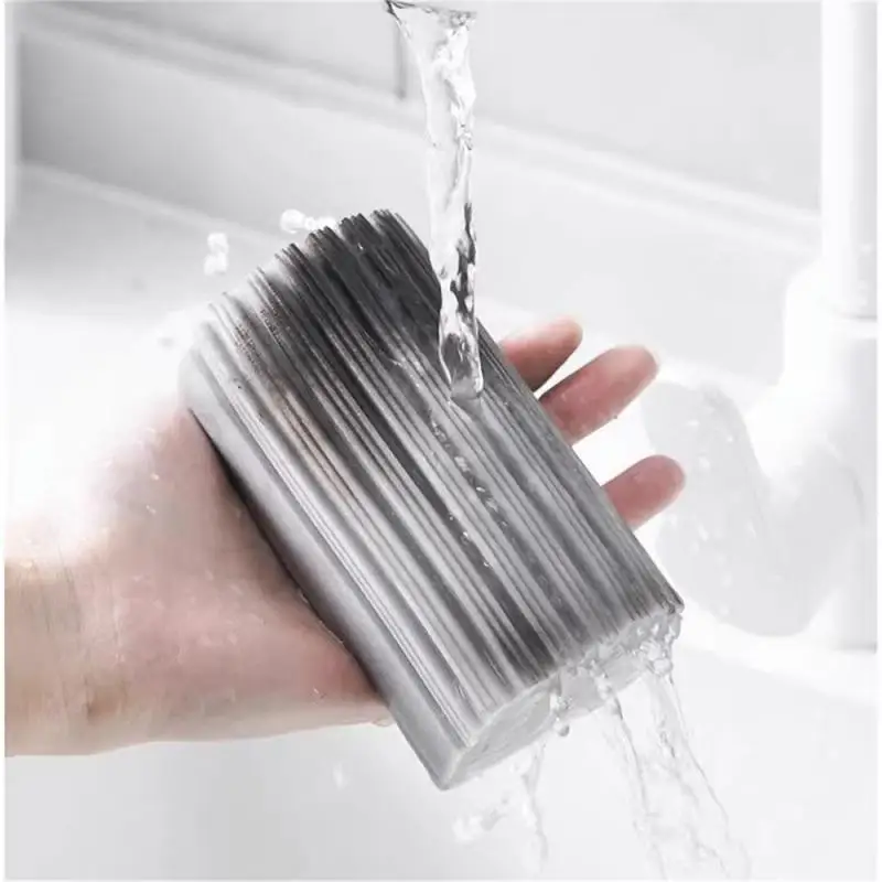 1 шт. влажная чистая губка для тряпки портативная чистящая щетка инструмент