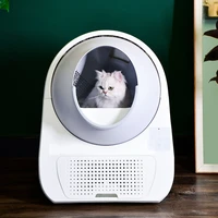 super large pet clean and grooming cat litter box cat toilet box auto smart self cleaning litter drawer type cat litter box
