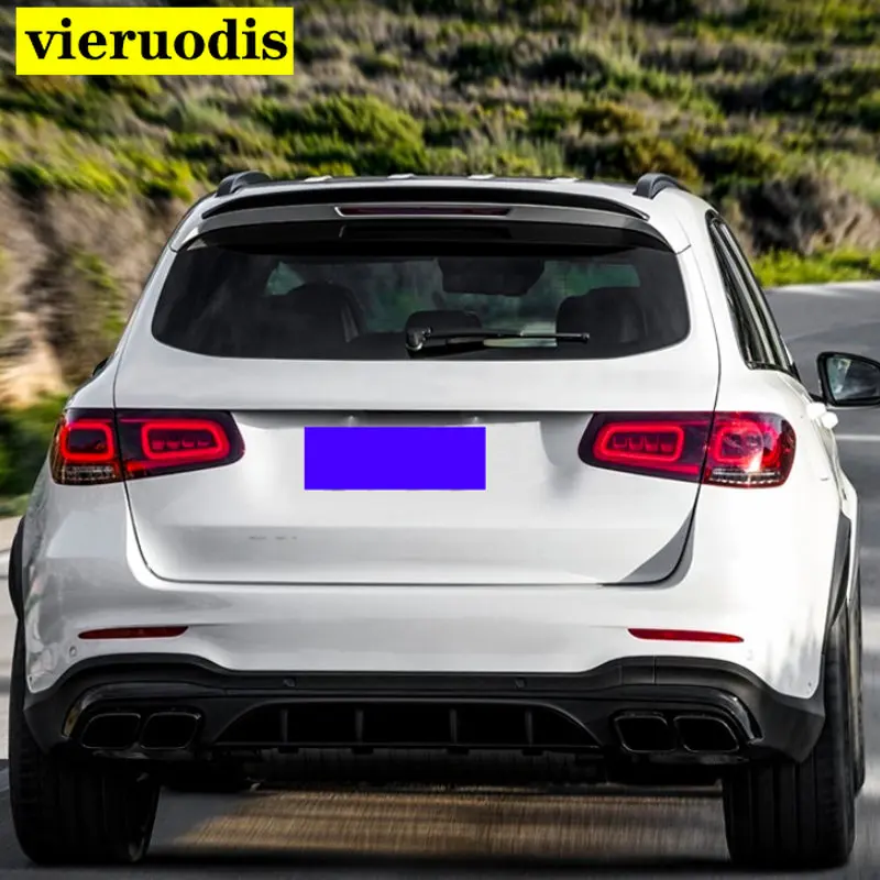 

ABS PAINT REAR WING TRUNK LIP SPOILER FOR Mercedes-Benz GLC Class X253 SUV 200 220 250 260 300 300 2016-2021