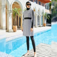 women full cover muslim swim suit islamic hijab muslimah swimwear swimsuits 3 piece beach wear modest swimwear burkini islam