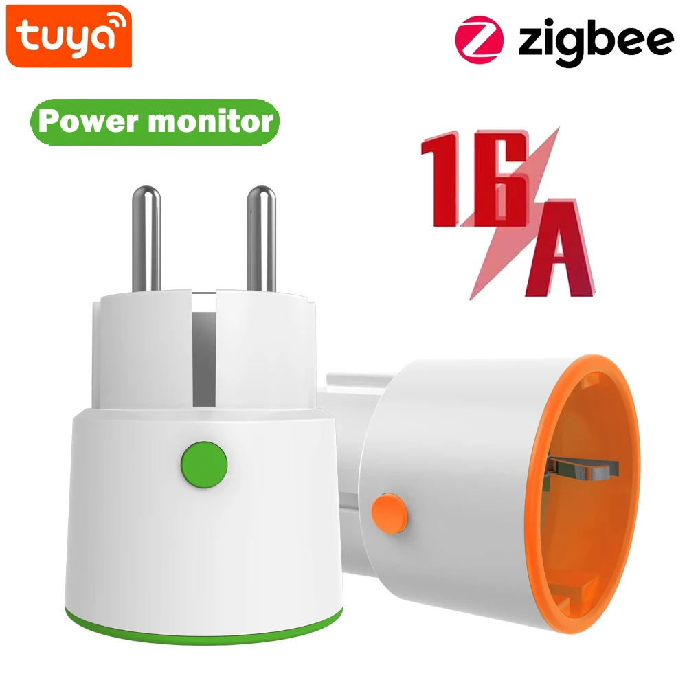 

Розетка электрическая NEO Tuya Smart Zigbee, 3680 Вт, 16 А, с пультом ДУ
