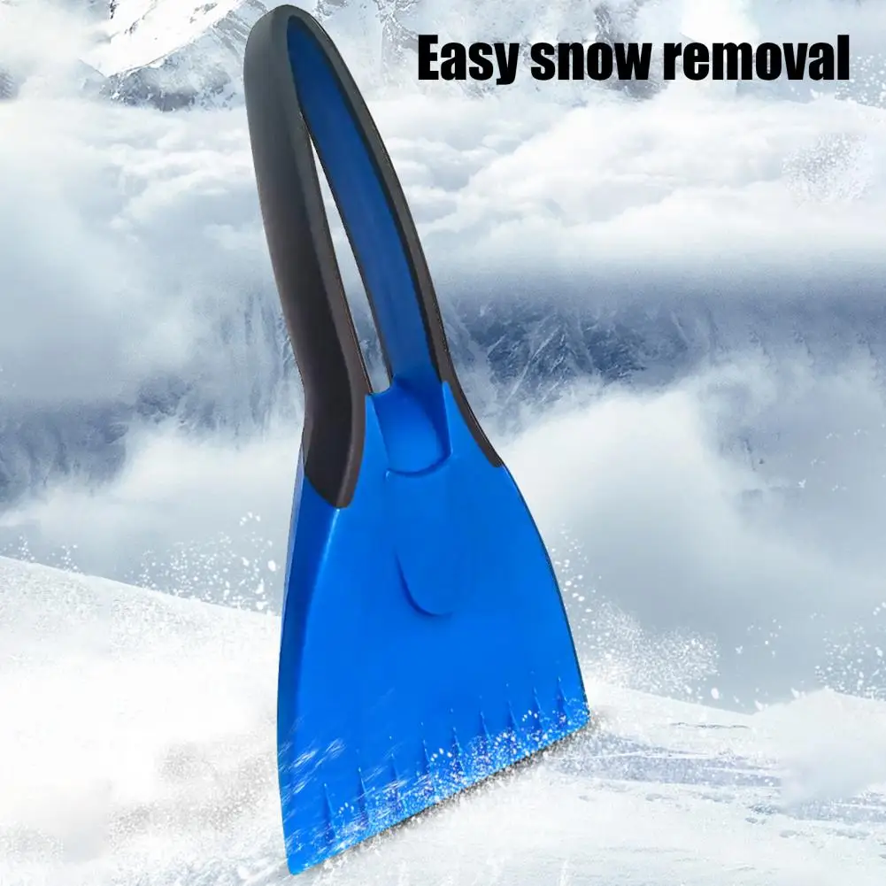 

Sturdy Ice Scraper Non-scratching Lightweight Frost Snow Removal Brush Scraper Convenient Defrosting Scraper for Home