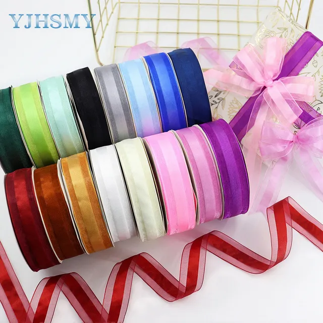 5/8'' Spring Easter Grosgrain Ribbons for Gift Wrapping,Bunny Egg Stripe  Printed Colored Ribbons for Crafts,Wreaths,Easter Party