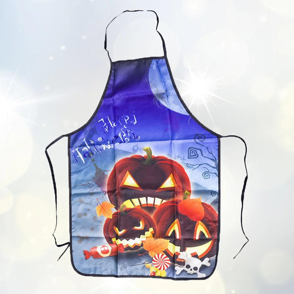 

Halloween Pumpkin Apron Themed Apron Fashion Apron Printing Party Apron for Decor Pumpkin